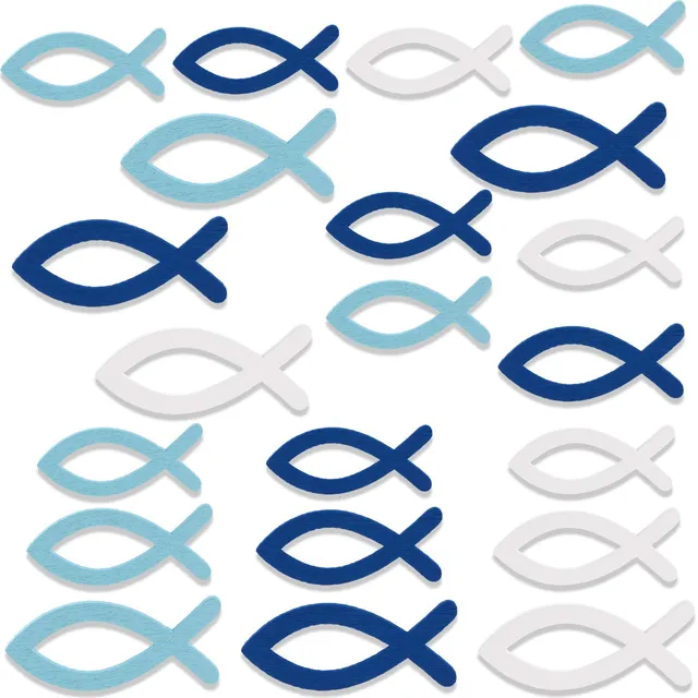howaf-holz-fische-streudeko-180-st-ck-blau-wei-taufe-tischdeko image 1