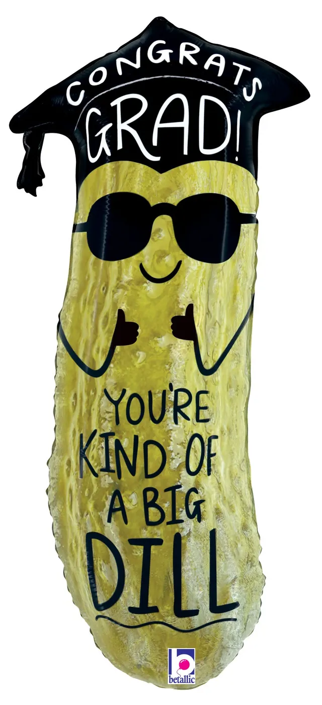 betallic-foil-balloons-big-dill-graduation-pickle-folienballon-34-abschluss image 1