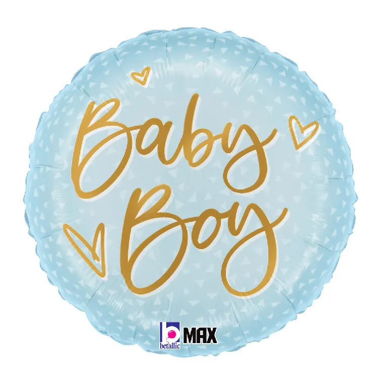 betallic-satin-boy-gold-folienballon-18-baby-junge image 1