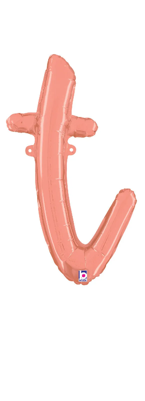 betallic-script-letter-t-folienballon-24-zoll-rose-gold image 1