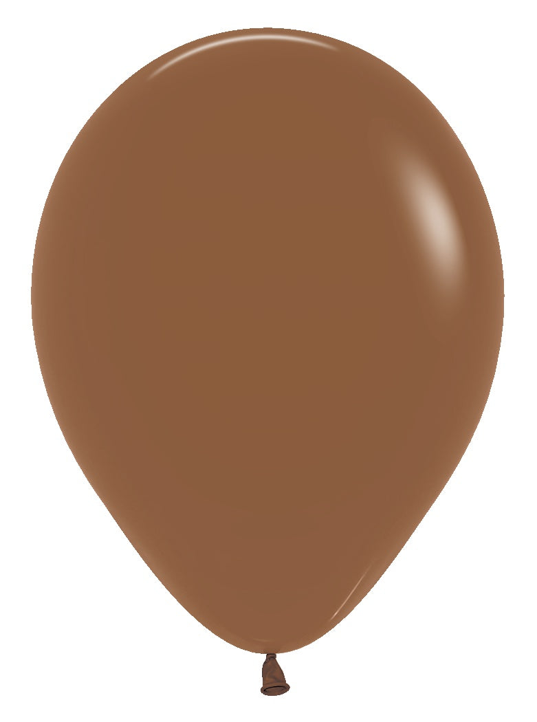 sempertex-deluxe-coffee-latexballon-11-zoll-braun-uni image 4