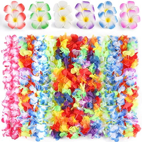 howaf-hawaii-blumenketten-haarspangen-party-set-30-teilig image 7