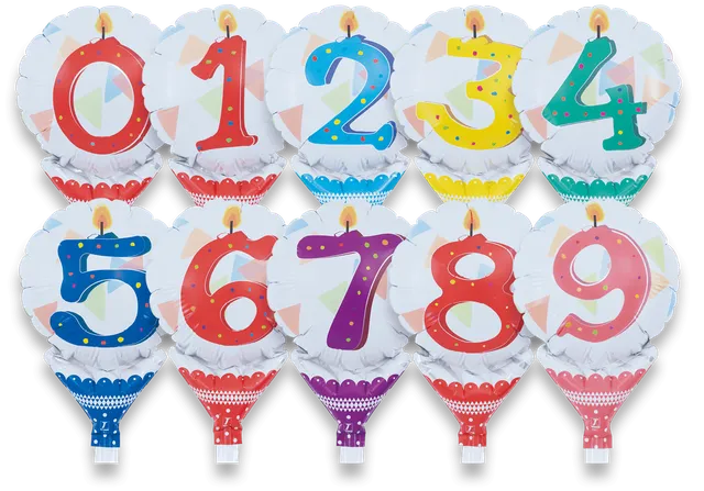 takara-upright-round-5-zoll-folienballon-animal-friends-0-9-10er image 1