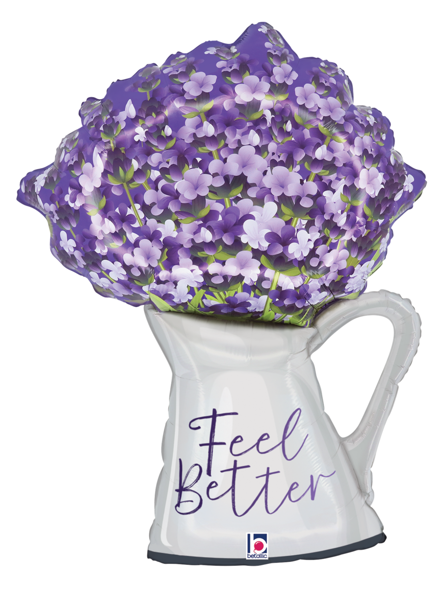 betallic-feel-better-lavender-pitcher-folienballon-31-zoll-lavendel image 1