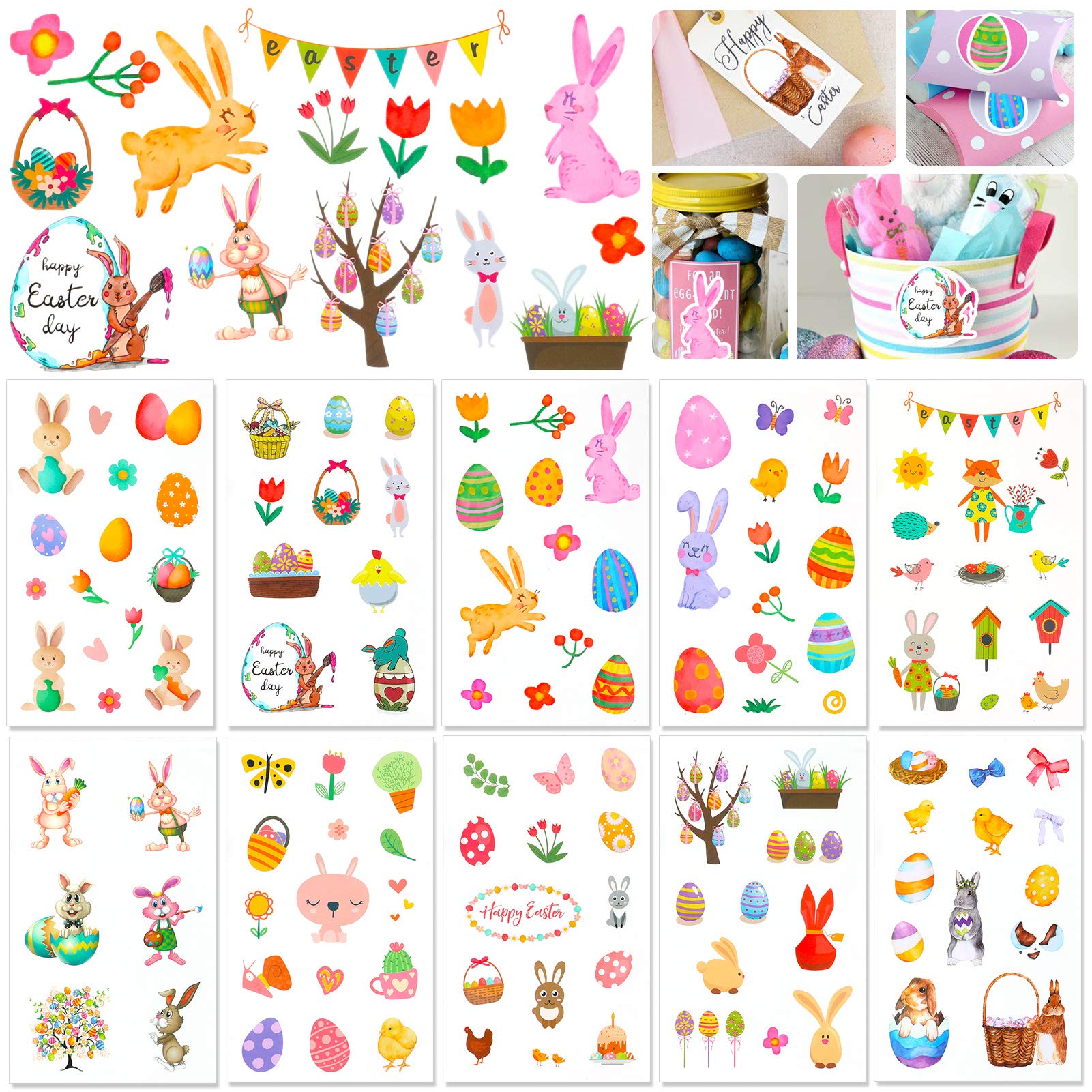 howaf-oster-aufkleber-kinder-10-b-gen-150-sticker-set image 2