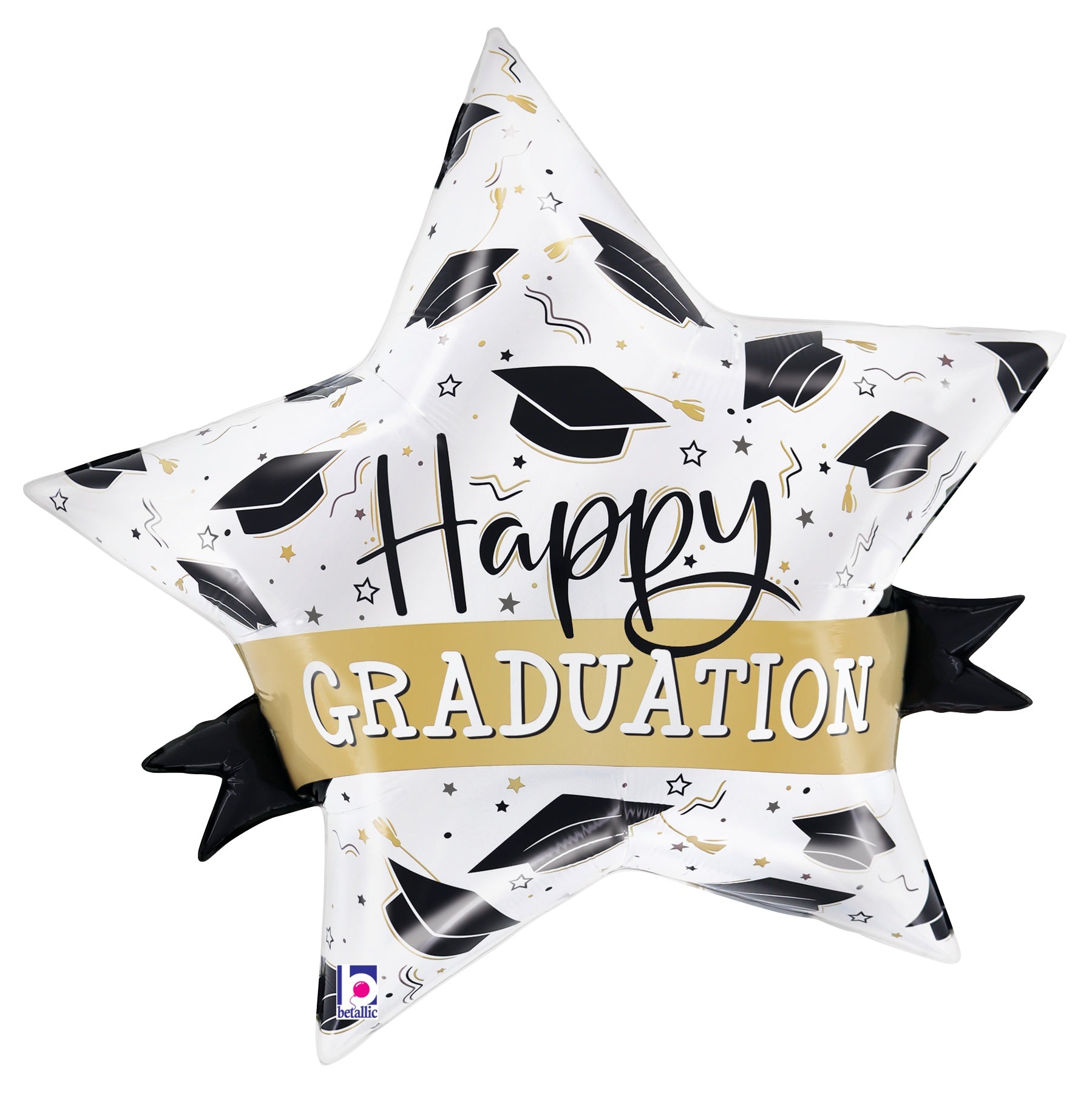 betallic-satin-graduation-star-folienballon-29-zoll-satin image 2