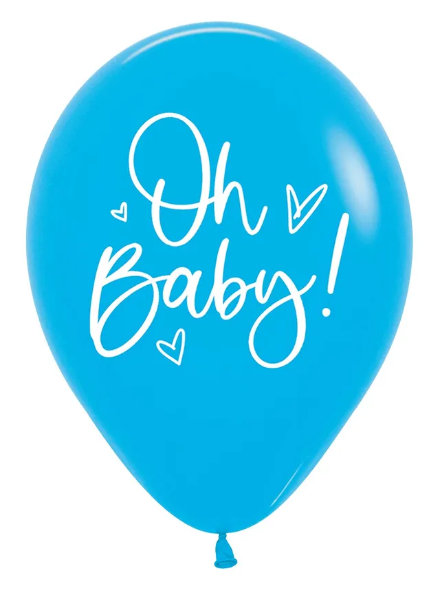 betallic-baby-boy-script-latexballon-fashion-blue-11-zoll-50-st-ck image 1