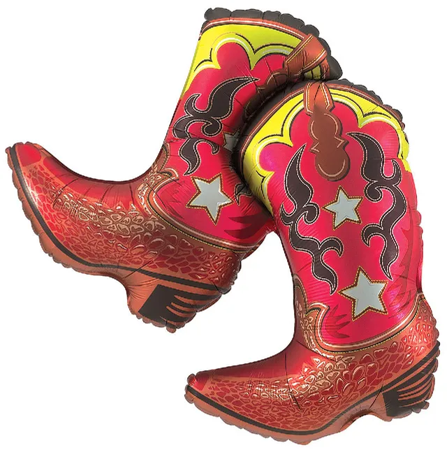 betallic-foil-balloons-dancing-boots-folienballon-33-western image 1