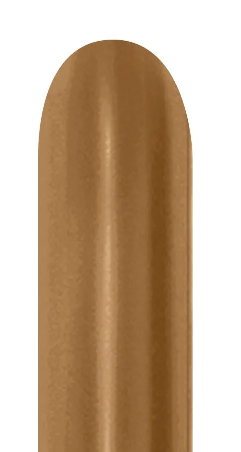 betallic-deluxe-mocha-entertainer-latexballon-260-mocha image 1