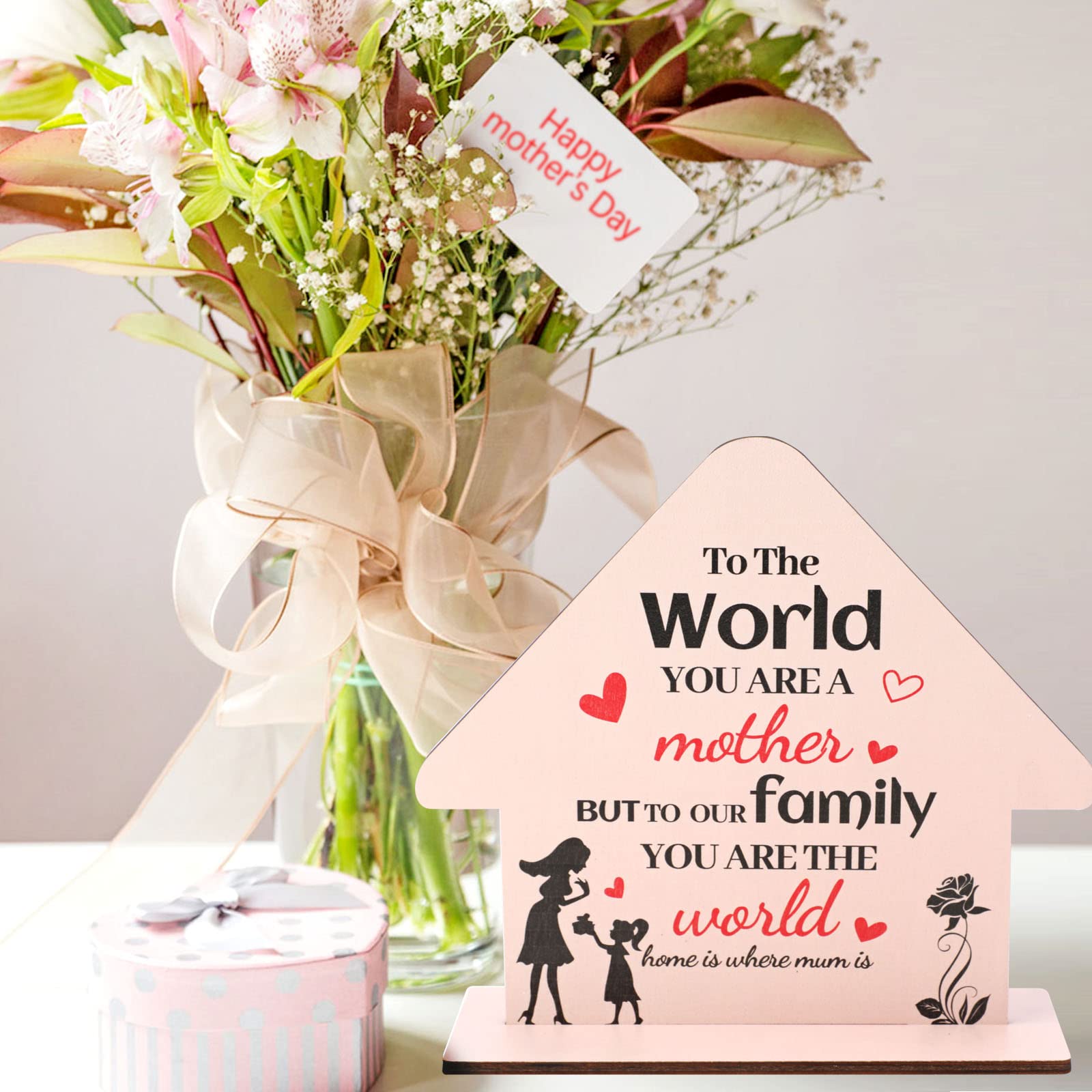 howaf-beste-mama-holzschild-spruch-home-is-where-mum-is image 6