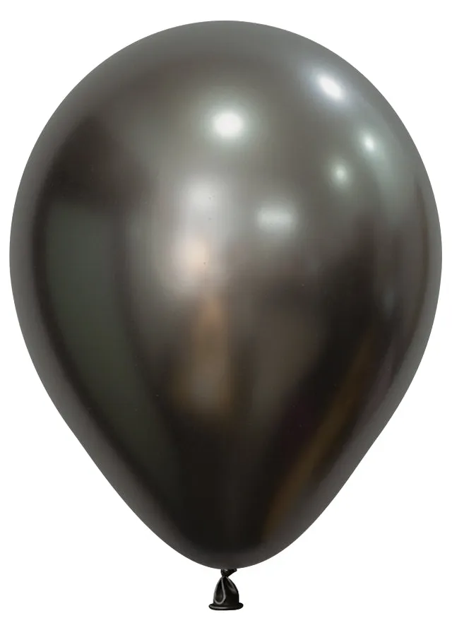 betallic-silk-midnight-grey-latexballon-11-50er-grau-matt image 1