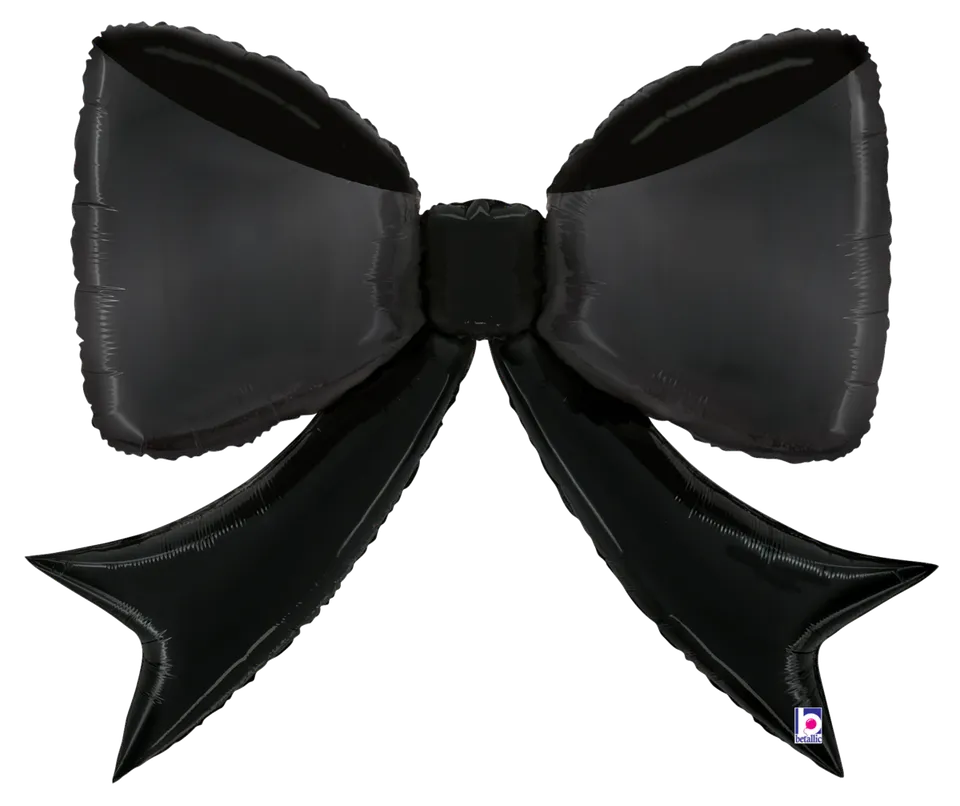 betallic-black-bow-folienballon-41-zoll-schleife image 1