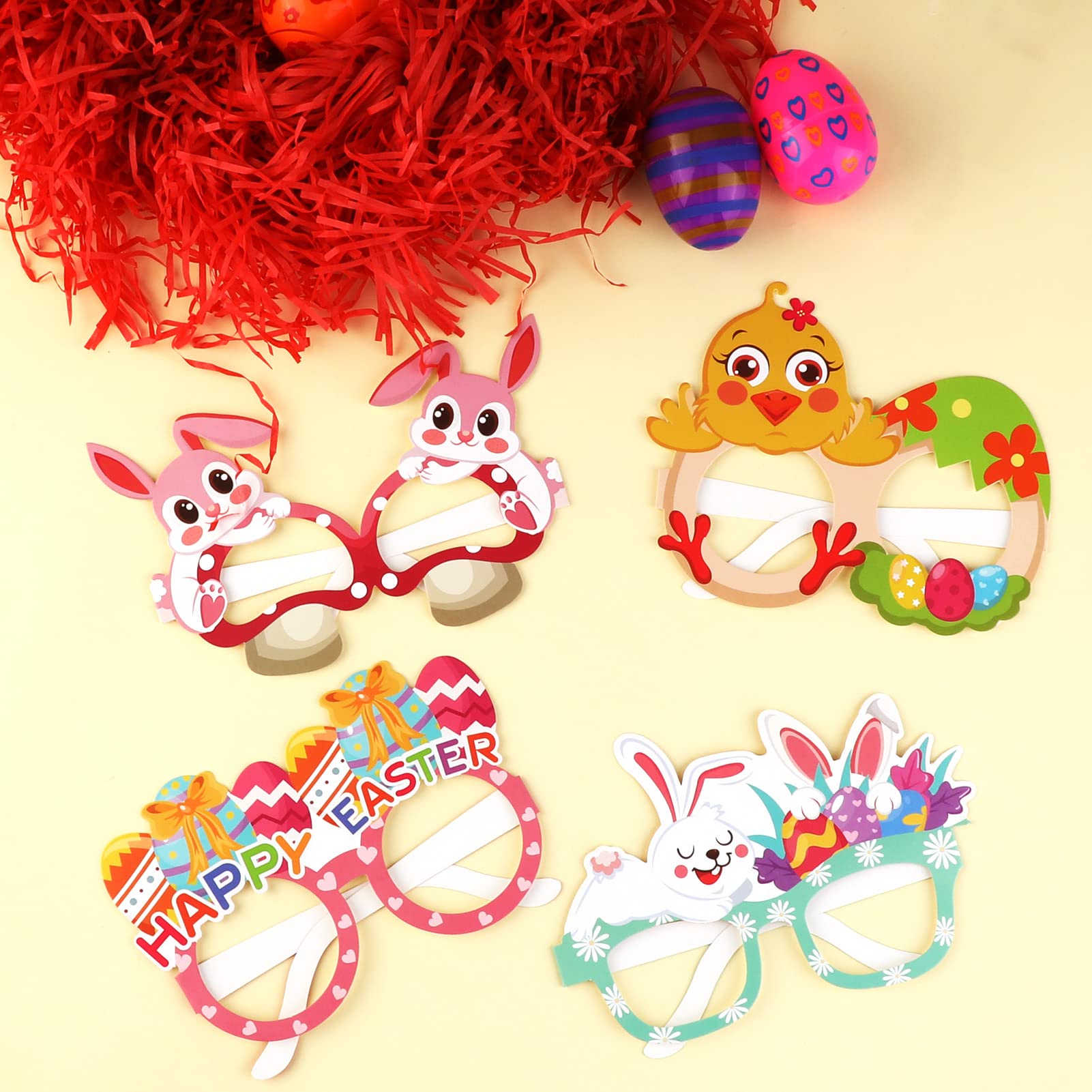 howaf-ostern-partybrillen-28-st-ck-hase-k-ken-partybrille image 4