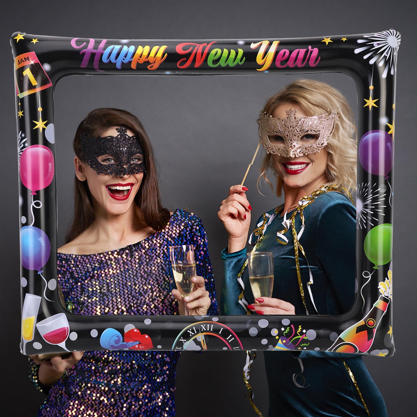 howaf-silvester-fotorahmen-aufblasbar-happy-new-year-75x65 image 5