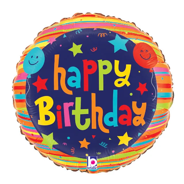 betallic-birthday-balloons-and-stars-folienballon-18-sterne image 1