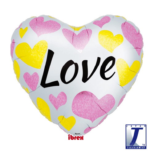 takara-ibrex-heart-25-white-love-pink-gold-ballon image 1