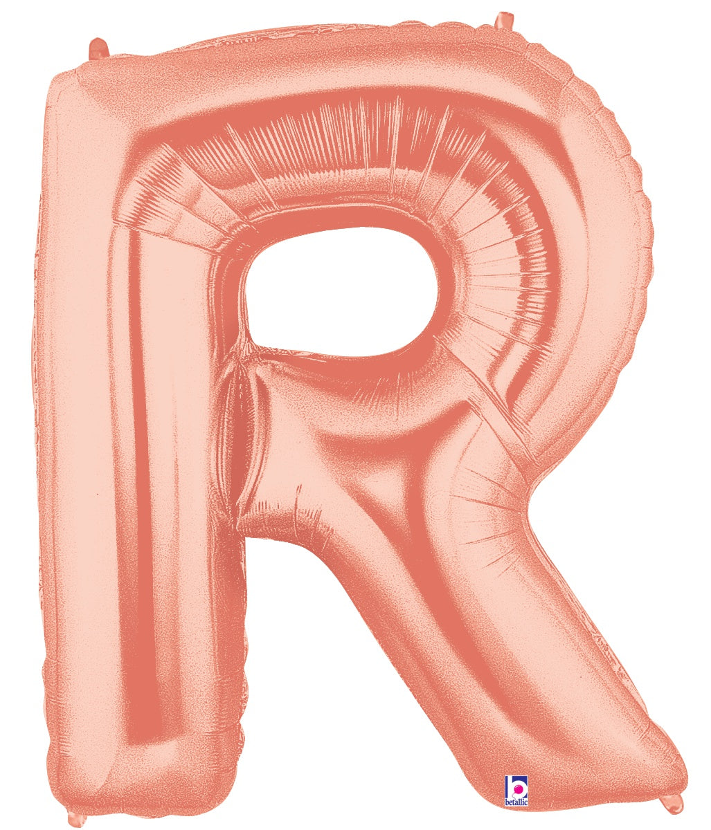betallic-foil-balloons-buchstabe-r-folienballon-14-rose-gold image 1