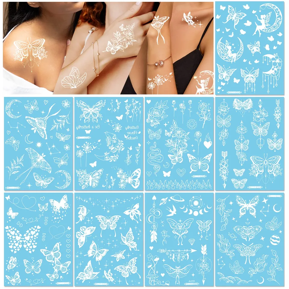 howaf-schmetterling-tattoo-wei-9-bl-tter-tempor-re-tattoos image 1