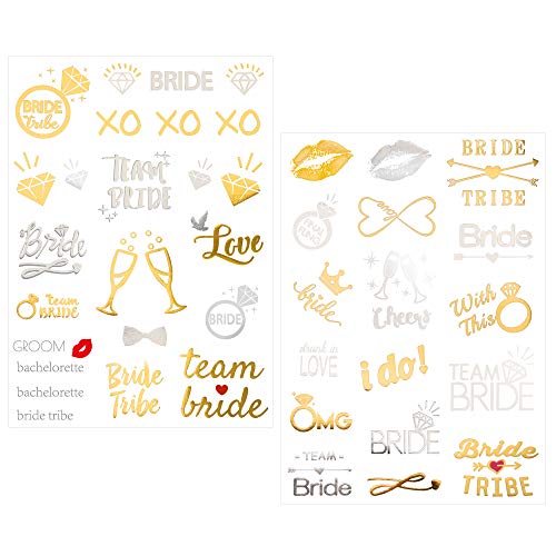 howaf-jga-tattoo-set-gold-tempor-re-tattoos-134-st-ck-braut image 8