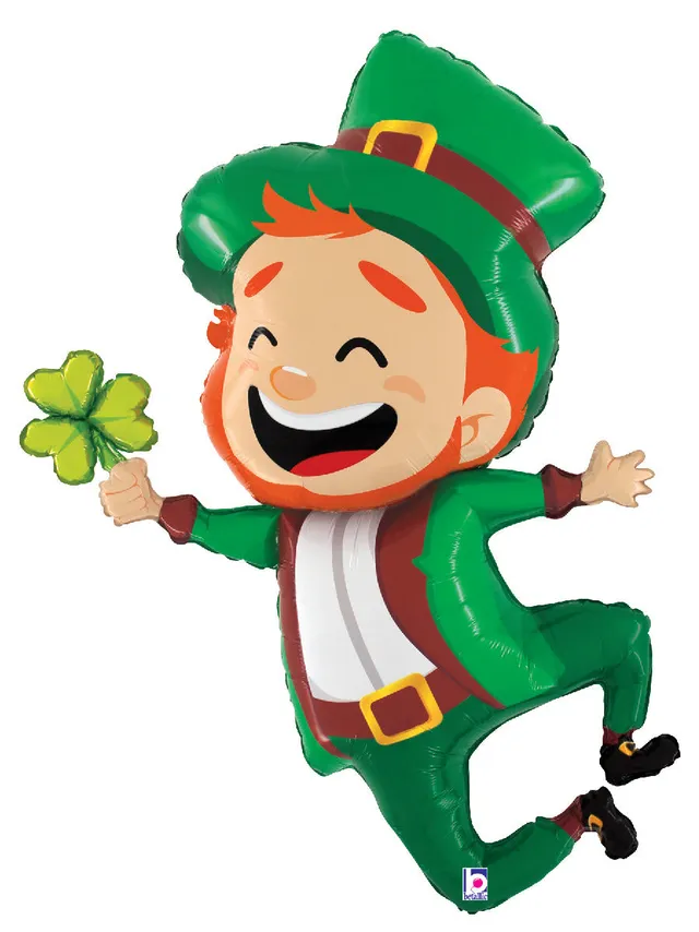 betallic-foil-balloons-jumping-leprechaun-folienballon-39-st-patrick image 1