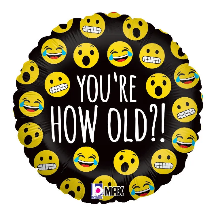 betallic-foil-balloons-emoji-how-old-folienballon-18-geburtstag image 1