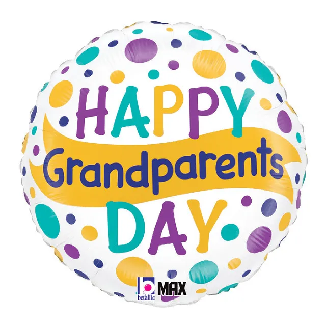 betallic-foil-balloons-grandparents-day-dots-folienballon-18 image 1