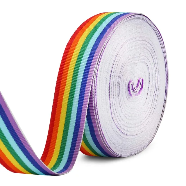 howaf-regenbogenband-ripsband-25mm-20m-bunt-geschenkband image 1