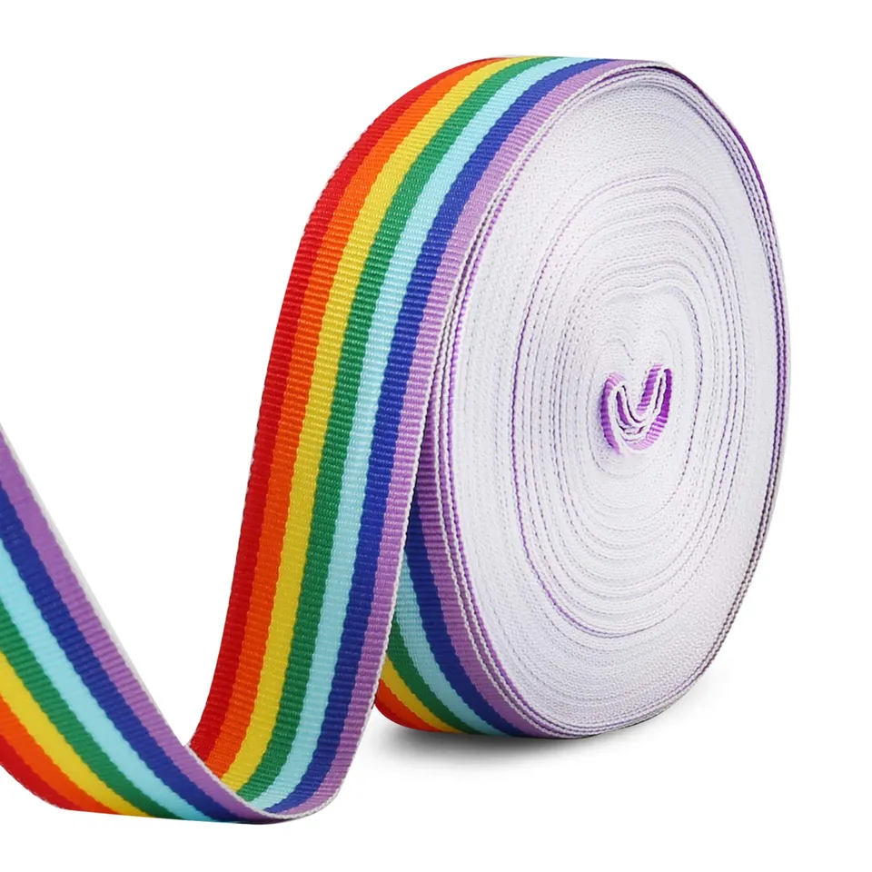 howaf-regenbogenband-ripsband-25mm-20m-bunt-geschenkband image 1