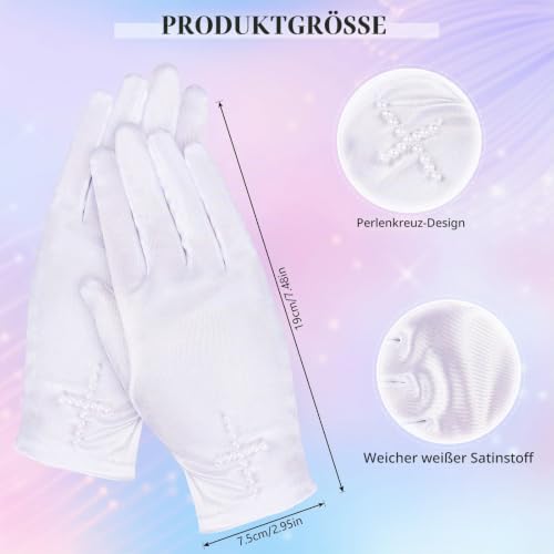 howaf-kommunion-schmuckset-haarkranz-handschuhe-5-teilig-wei-perle image 8