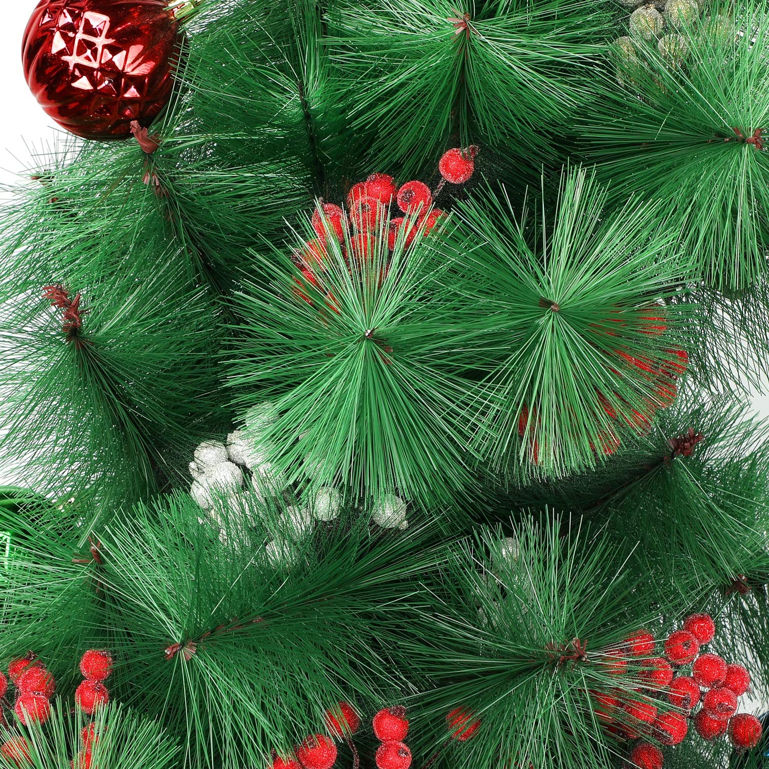 howaf-weihnachten-beeren-rot-gold-silber-240-st-ck image 2