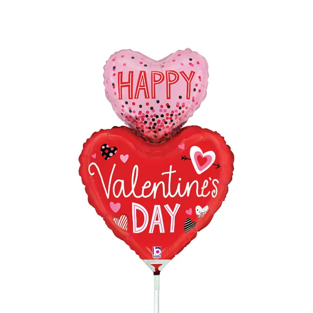 betallic-valentine-hearts-folienballon-14-herzen image 1