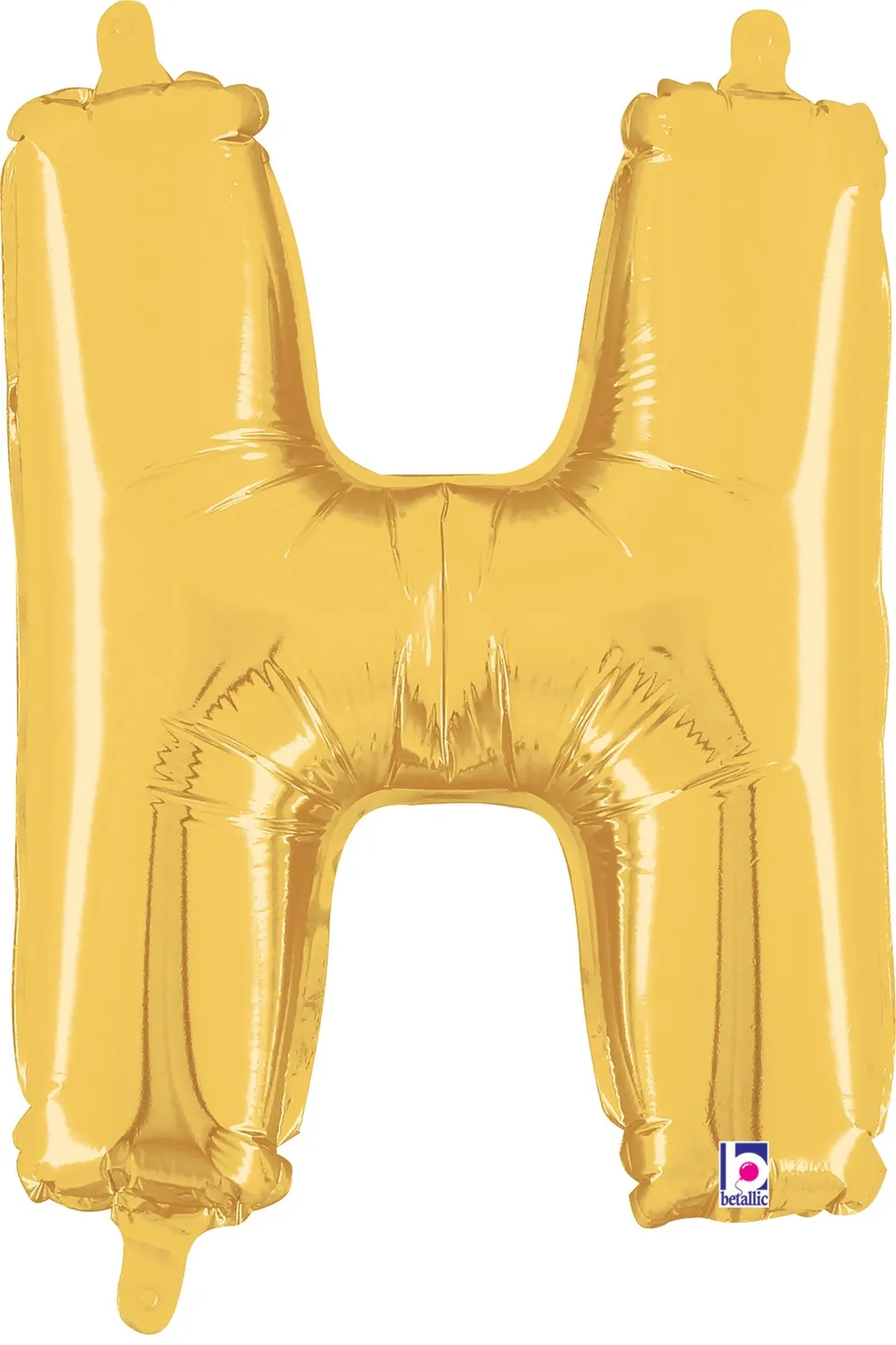 betallic-letter-h-gold-folienballon-34-zoll-buchstabe-h image 1