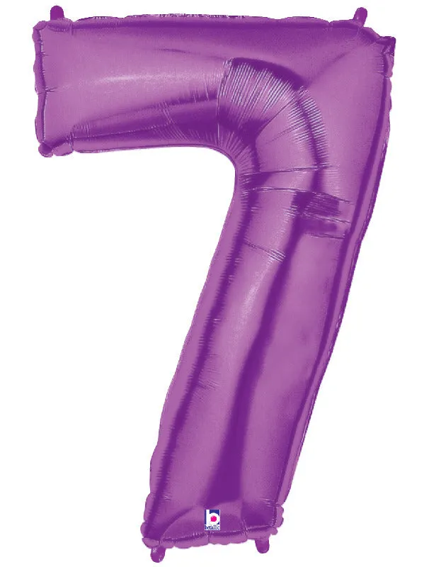 betallic-foil-balloons-number-7-purple-zahlenballon-34-lila-holographic image 1