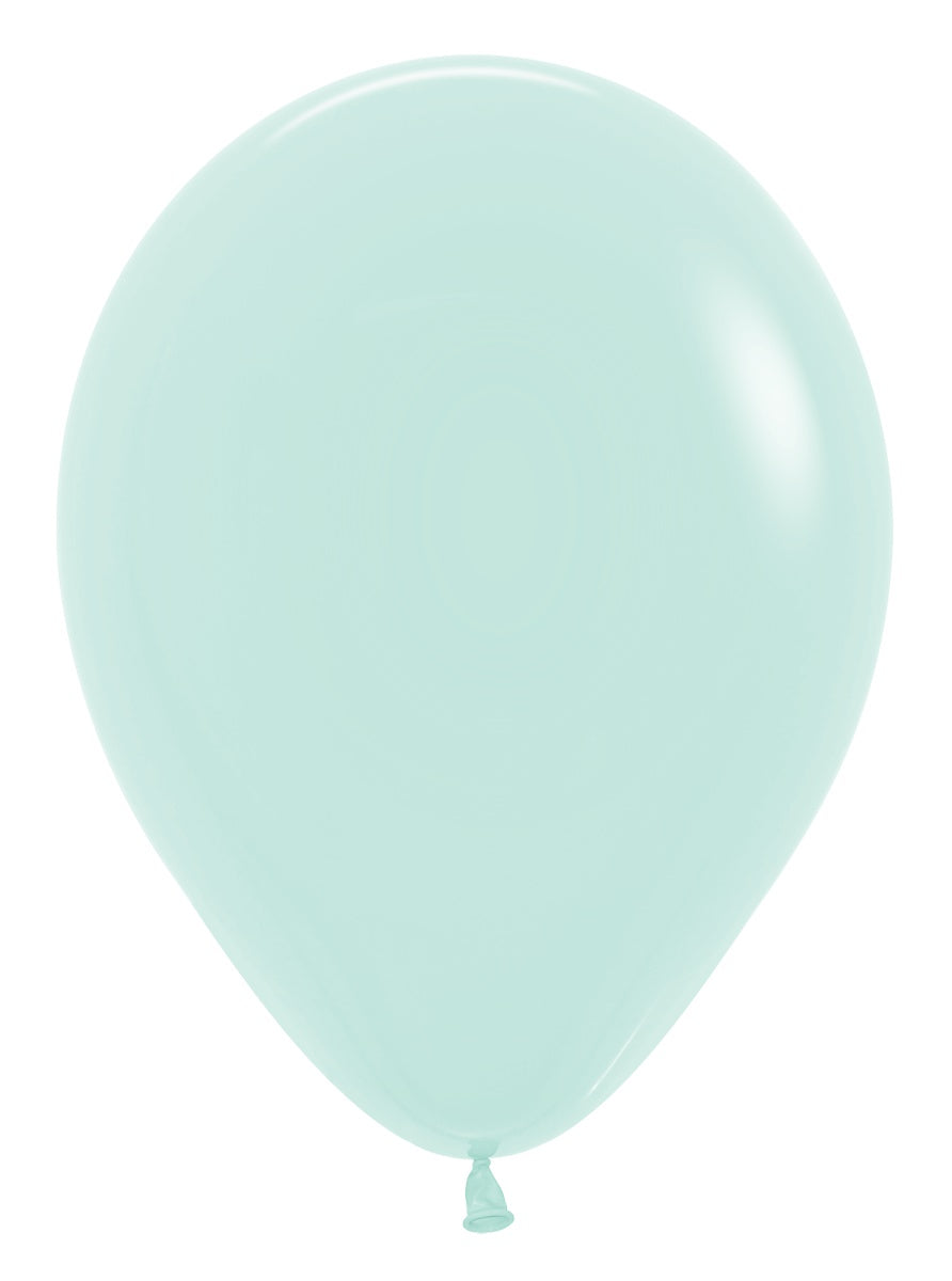 betallic-latex-pastel-matte-green-luftballon-11-zoll-25-st-ck-mattgr-n image 1