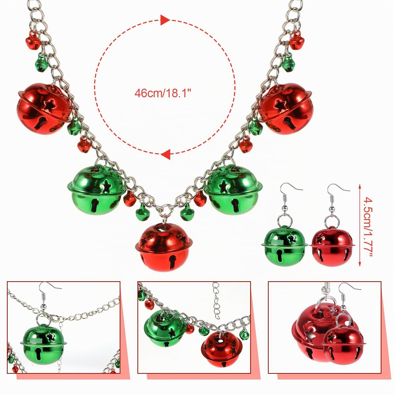 howaf-weihnachtskost-m-damen-set-mit-haarreif-schmuck image 3