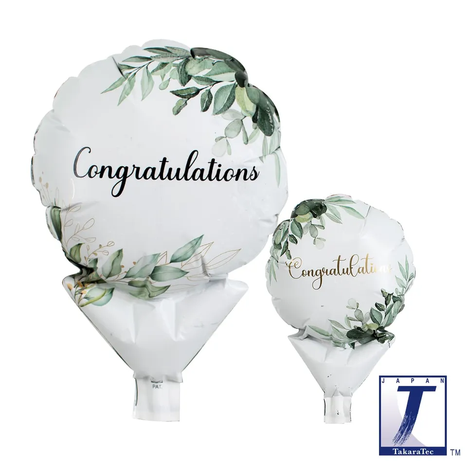 takara-upright-round-5-ballon-congrats-leaves image 1