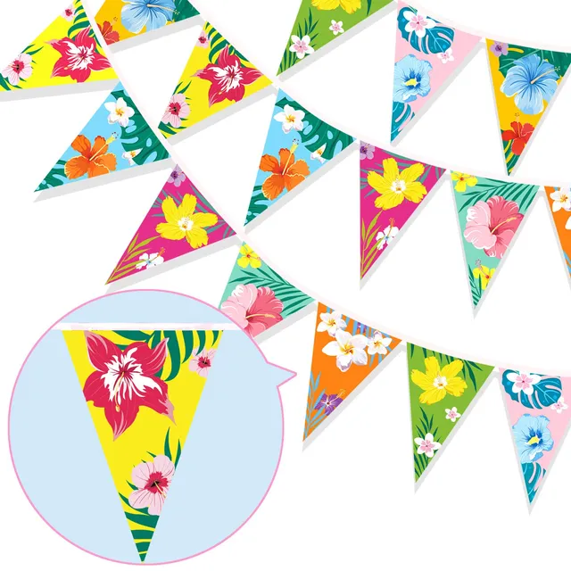 howaf-hawaii-banner-hibiskus-wimpelkette-3m-party-deko image 1