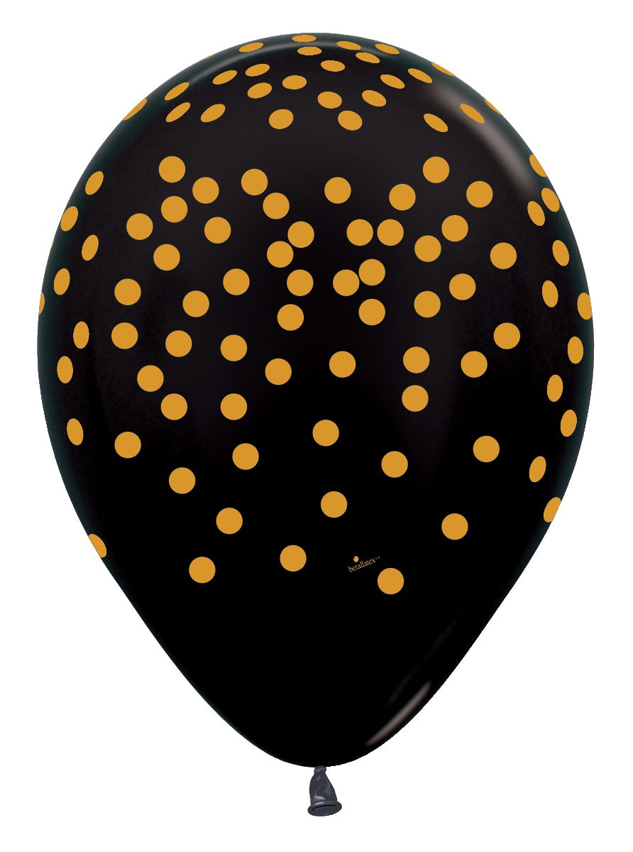 betallic-latex-balloons-gold-confetti-black-luftballon-11-50-st-ck image 1