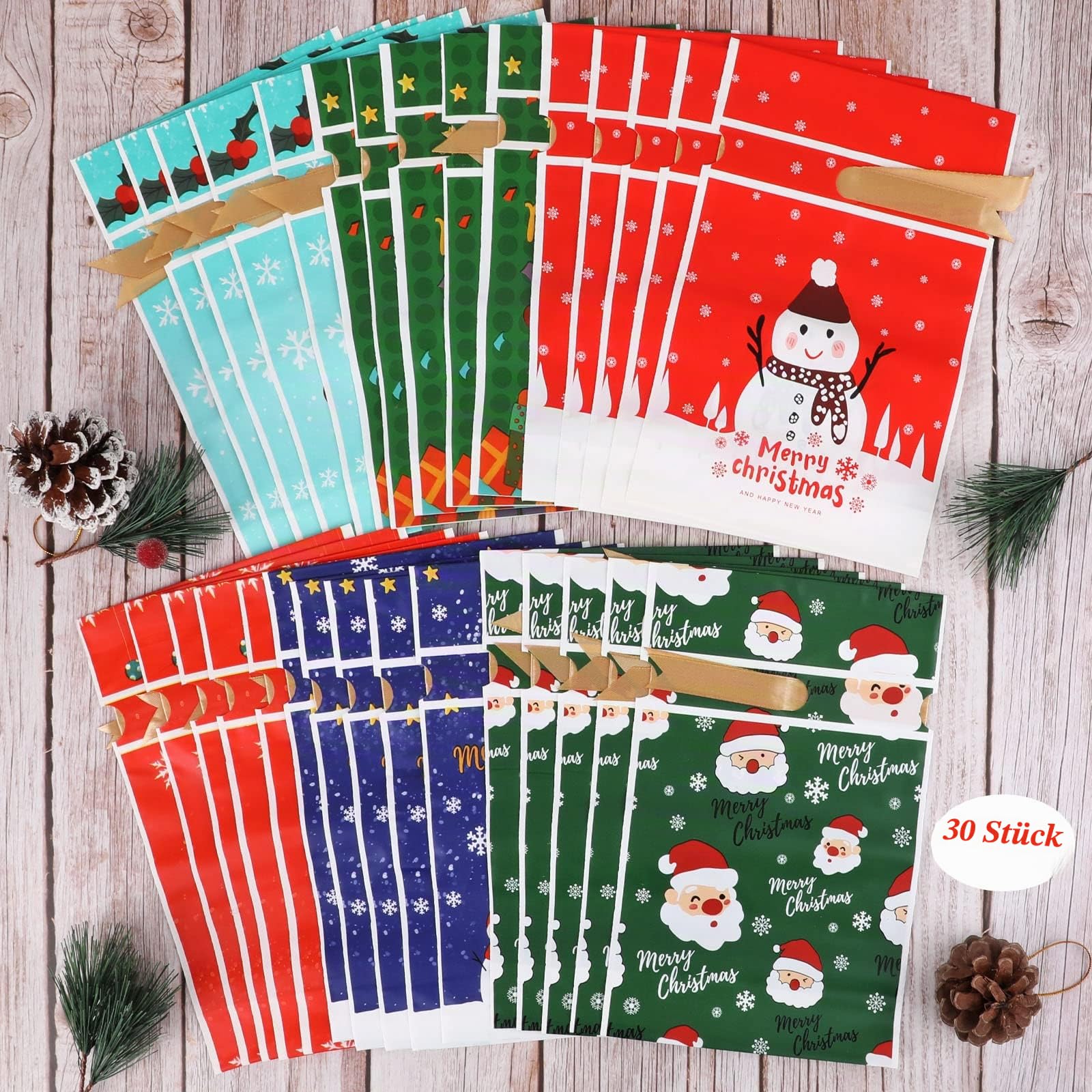 howaf-geschenkt-te-weihnachten-kordelzugbeutel-30-st-ck-mehrfarbig image 7