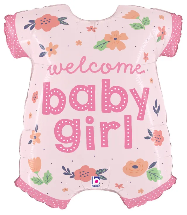 betallic-foil-balloons-baby-girl-onesie-folienballon-26-rosa image 1