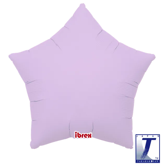 takara-ibrex-star-15-zoll-folienballon-pastel-lavender image 1
