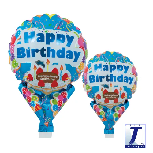 takara-upright-round-5-zoll-brilliant-birthday-luftballon-blau image 1