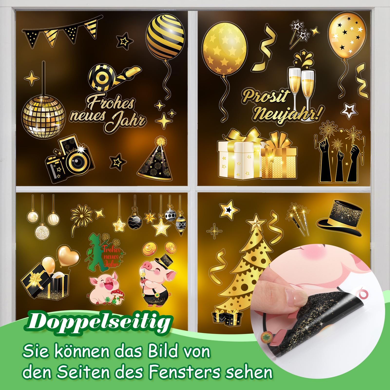 howaf-fensterbilder-silvester-deko-2026-happy-new-year-9-blatt image 3
