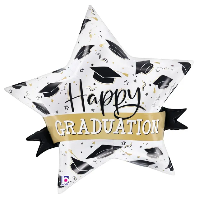 betallic-satin-graduation-star-folienballon-29-zoll-satin image 1