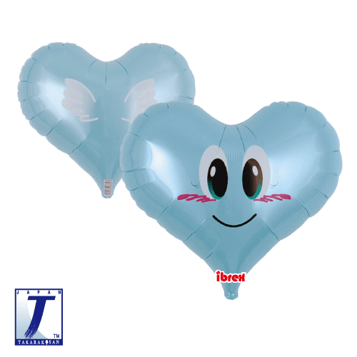 takara-ibrex-jelly-heart-14-zoll-ballon-smile-angel-blau image 1