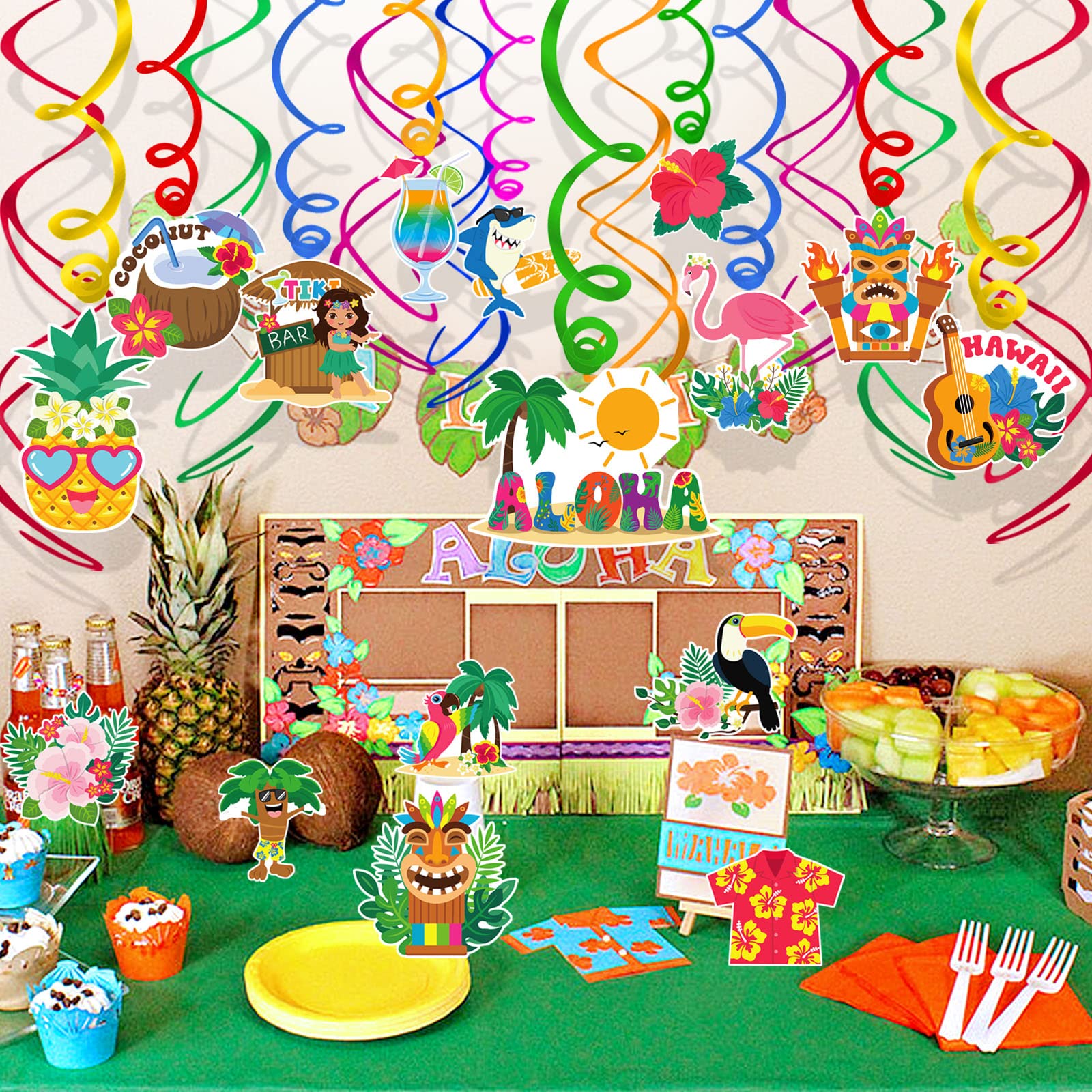 howaf-hawaii-party-deko-h-ngewirbel-30-st-ck-tropisch image 7