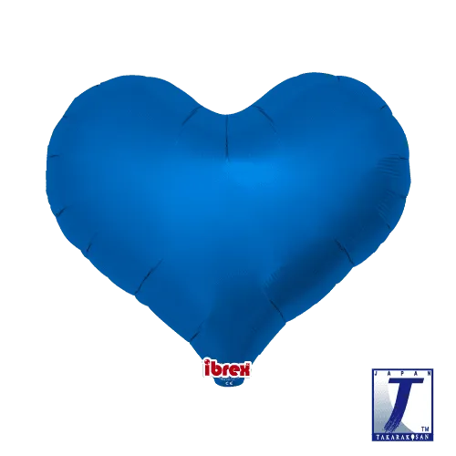 takara-ibrex-jelly-heart-14-folienballon-metallic-blue-herz image 1