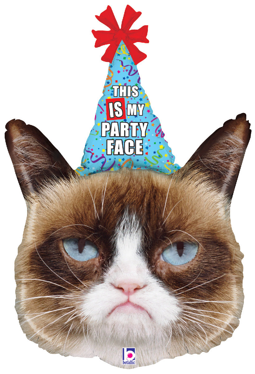 betallic-grumpy-cat-party-face-folienballon-29-zoll image 1