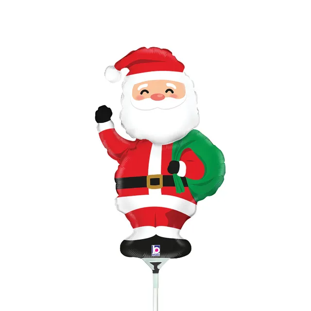 betallic-mini-santa-folienballon-14-zoll-weihnachten image 1