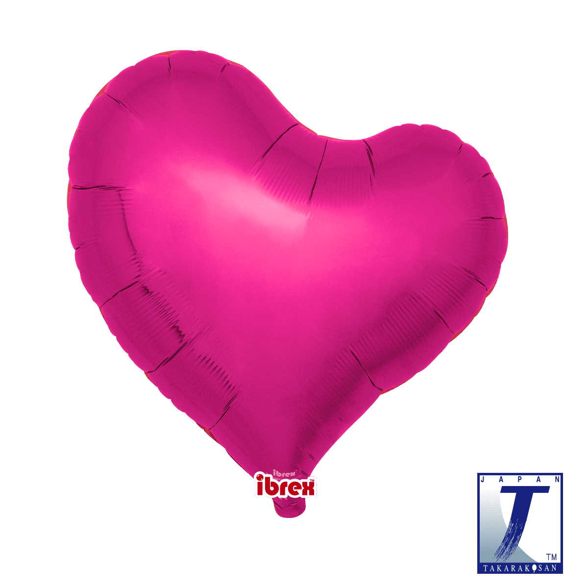 takara-ibrex-sweet-heart-18-folienballon-magenta-metallic image 1